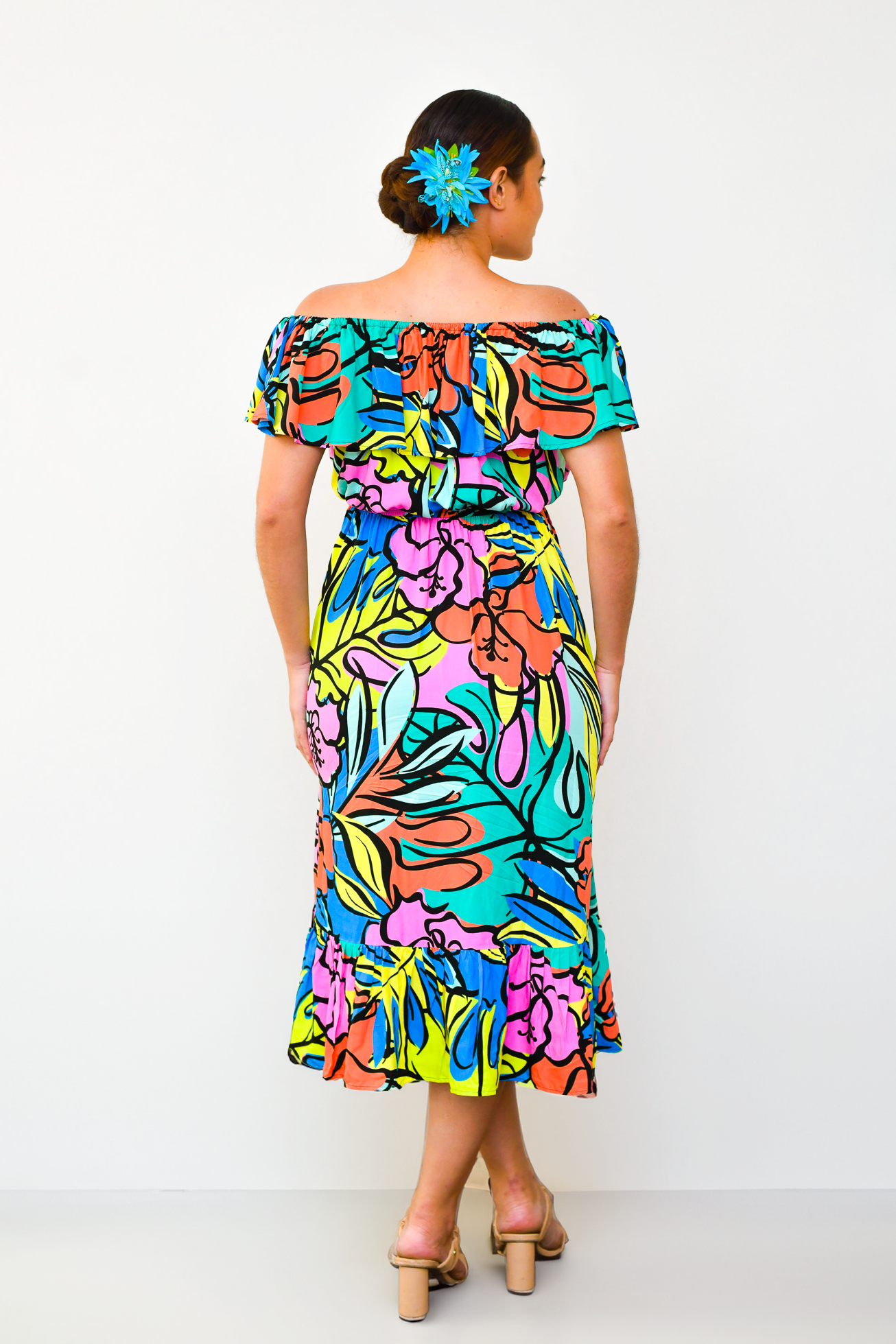 Island Bloom - Skylar Dress - Malia Fiji
