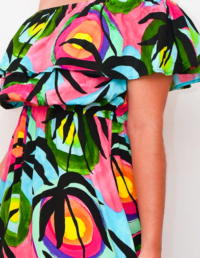 Fiji Sunsets - Skylar Dress - Malia Fiji