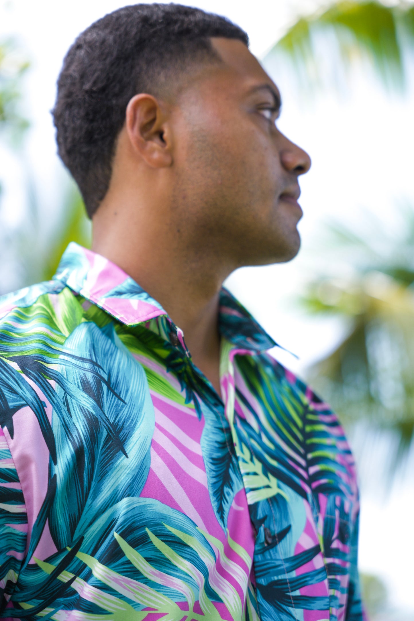 Palapalai Fern - Short Sleeve Men's Shirt
