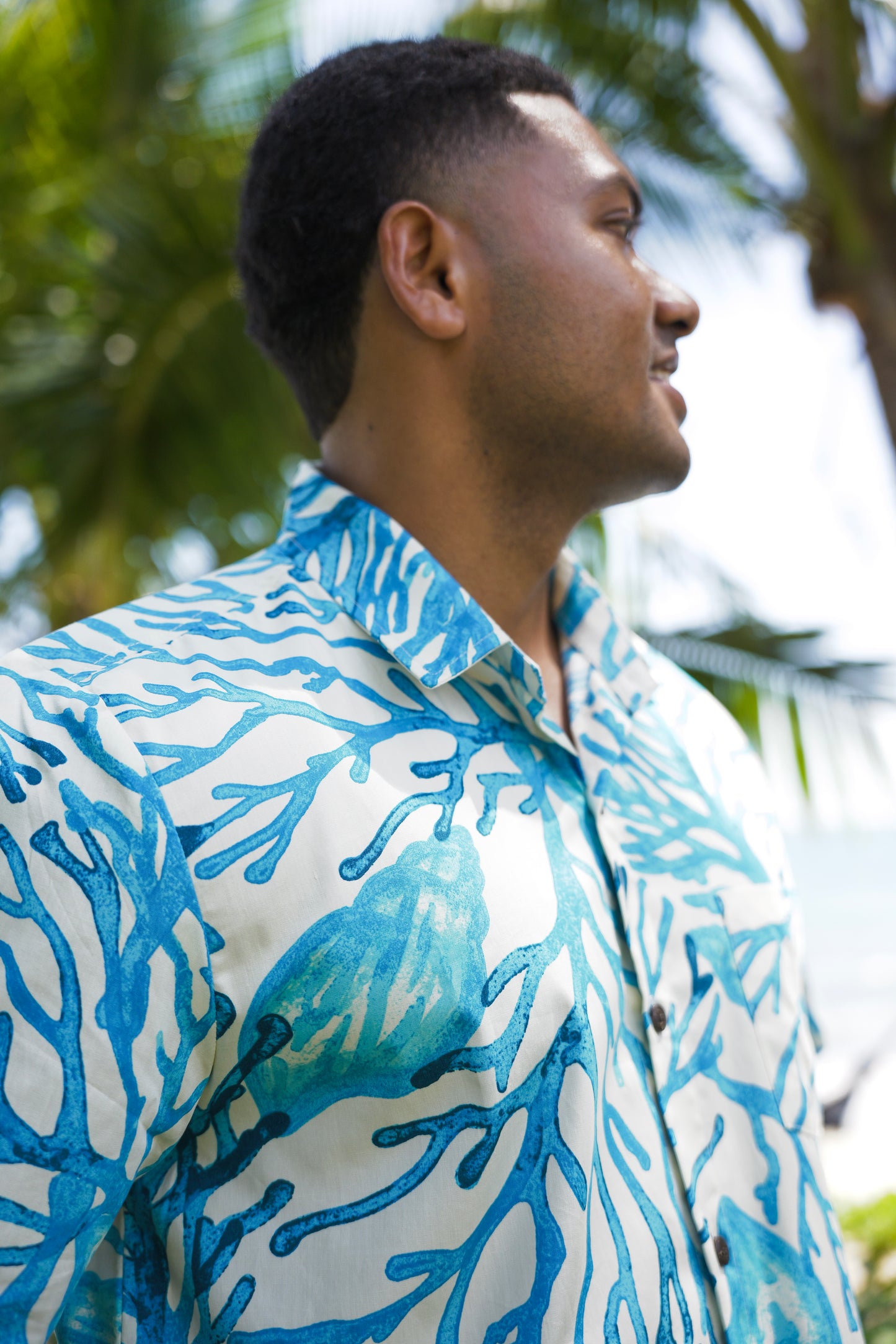 Deep Ocean (Blue) - Short Sleeve Shirt